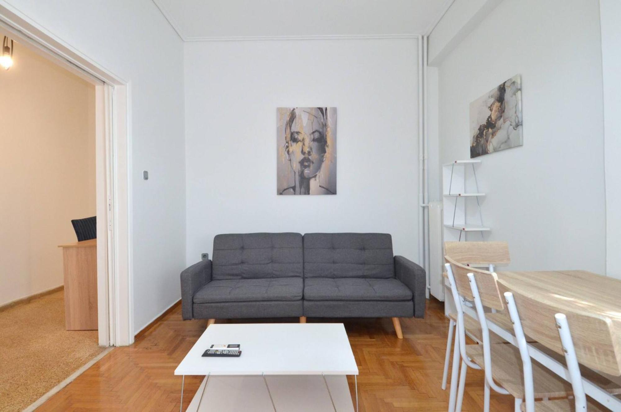 אתונה A Cozy Minimal Apartment At Koukaki, Dimitrako... מראה חיצוני תמונה