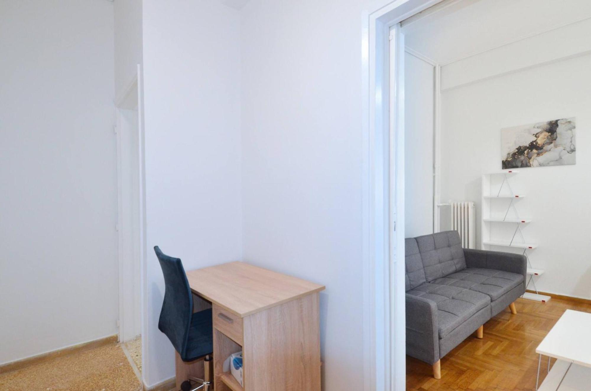 אתונה A Cozy Minimal Apartment At Koukaki, Dimitrako... מראה חיצוני תמונה